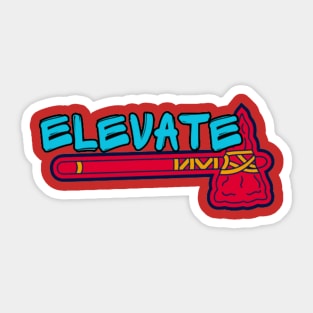 Elevate Tomahawk Sticker